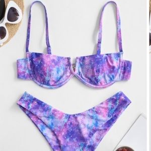 ZAFUL Starry Sky Underwire Bikini